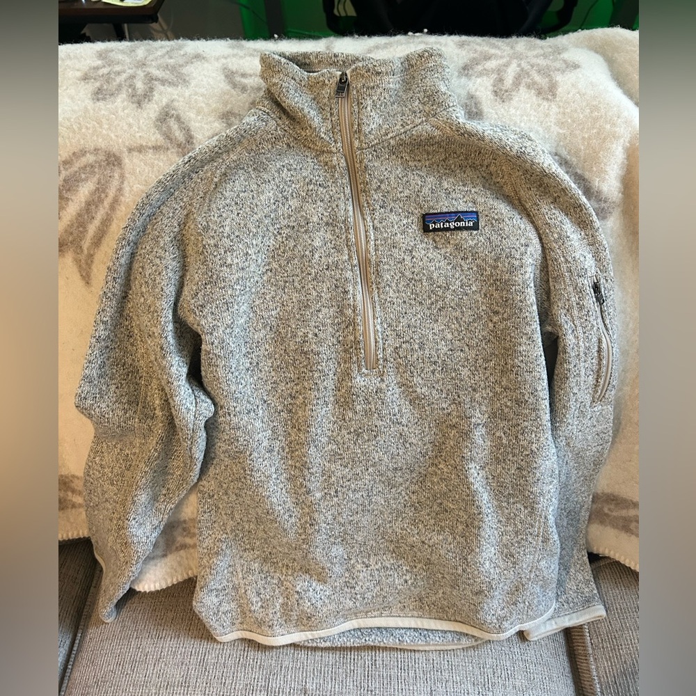 Patagonia better sweater quarter zip LIKE NEW